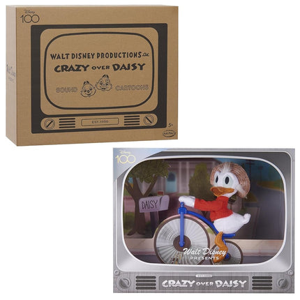 Disney100 Years of Wonder Walt Disney Presents “Crazy Over Daisy” Donald Duck Collectible Plush Stuffed Animal, Kids Toys for Ages 5 Up, Amazon Exclusive by Just Play