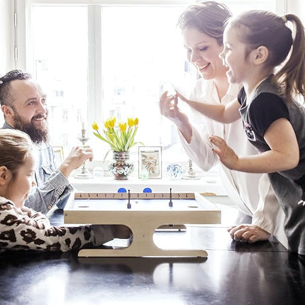 KLASK: The Magnetic Award-Winning Party Game of Skill - for Kids and Adults of All Ages that’s Half Foosball, Half Air Hockey