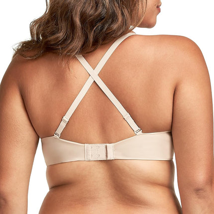 Maidenform Women's One Fabulous Fit 2.0 Tailored Demi Bra Half Cup, Paris Nude, 32B