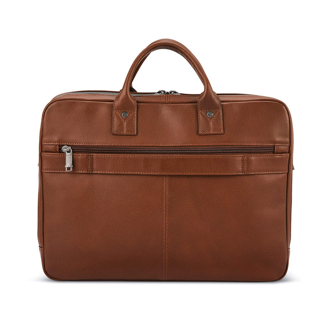 Samsonite Unisexe Adulte Porte-documents classique en cuir, Cognac, Taille unique, Porte-documents classique en cuir