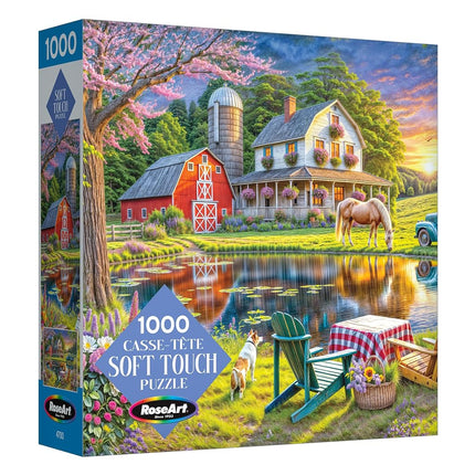 RoseArt - Soft Touch - Backyard - 1000 Piece Jigsaw Puzzle