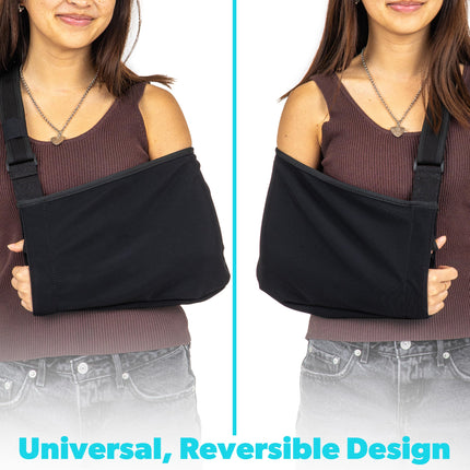 GoSports Cabestrillo para lesiones de hombro, codo y desgarro del manguito rotador - Cabestrillo ajustable para hombres y mujeres - Cabestrillo para brazo izquierdo y derecho
