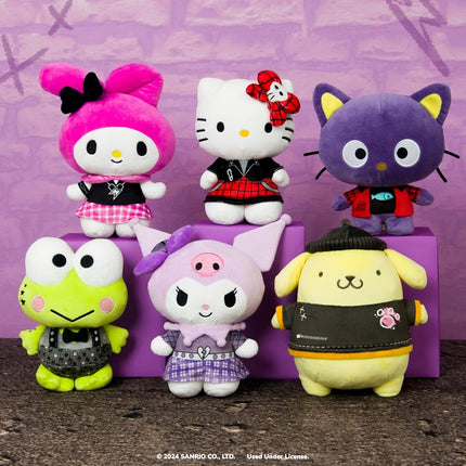 Jazwares Hello Kitty and Friends Series 2 Pompompurin 8" Punks Plush Exclusive to Amazon - Official Sanrio Product Ages 6+