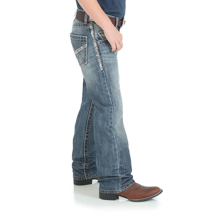 Wrangler Vaqueros 20x Vintage de Corte Bota para Niño, Breaking Barriers, 11 Regular