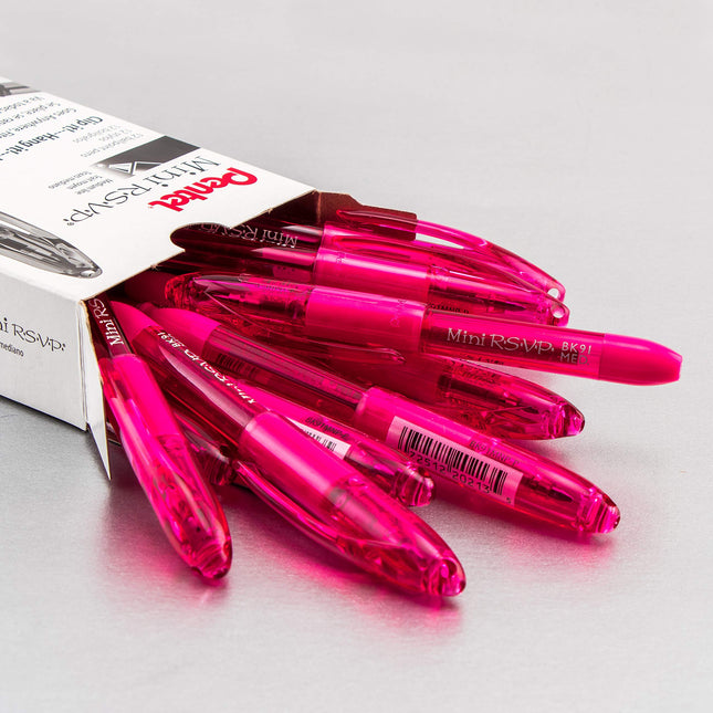 Pentel BK91MNP-P Ballpoint Pen Red Pink 1 Piece