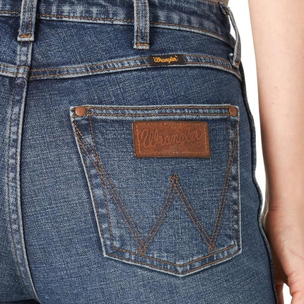 Wrangler Women's Retro High Rise Trumpet Flare Jeans, Paige, 31-34