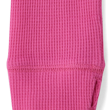 The Children's Place Girls' Basic Long Sleeve Thermal Henley Tops, Yreka Pink, XX-Large