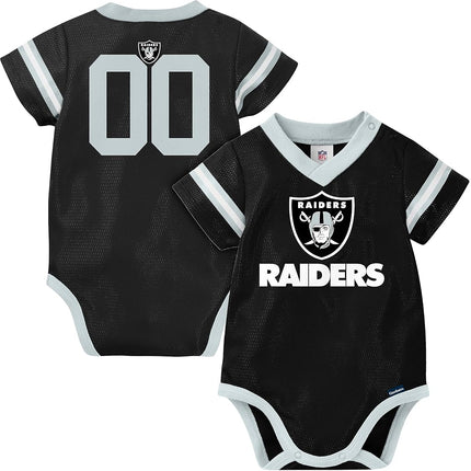 Gerber Unisex Baby Baby Boys NFL Jersey Onesie Bodysuit, Team Color, 6-12 Months