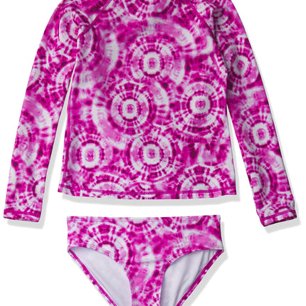 Kanu Surf Girls' Long Sleeve Rashguard UPF 50 Two 