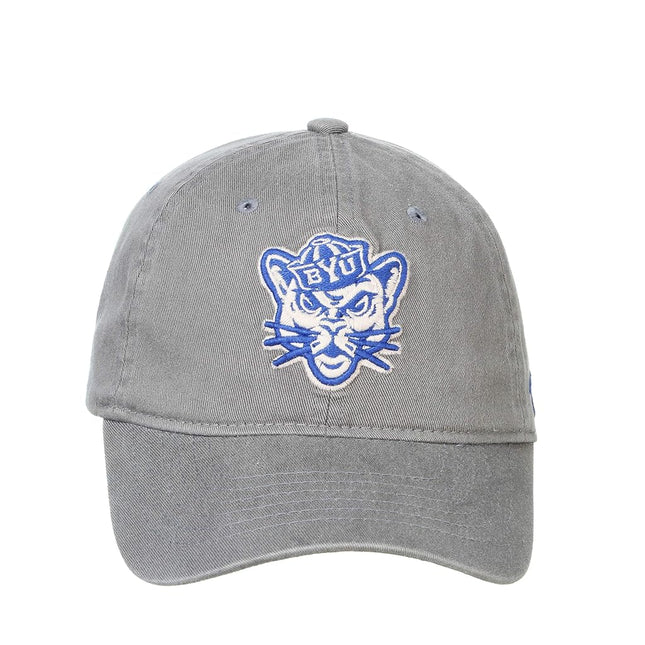 ZHATS NCAA BYU Cougars Mens Adjustable Scholarship Hat Charcoal, BYU Cougars Charcoal, Adjustable