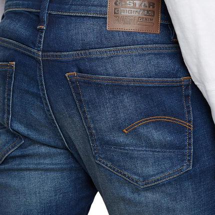 G-STAR Men's 3301 Slim Jeans, Blue (dk Aged 51001-5245-89), 33W / 30L