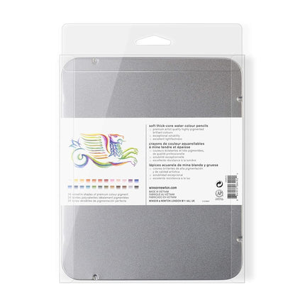 Winsor & Newton 490015 Studio Collection Water Colour Pencils - Set of 24
