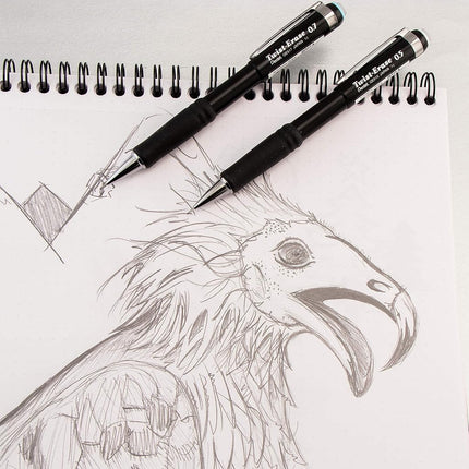 Pentel Twist-Erase III Mechanical Pencil,0.5mm, Green Barrel, 12 Pack (QE515D)