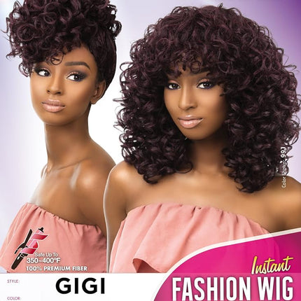 Sensationnel Instant Fashion Wig-Ifw Gigi, 1B OFFBLACK