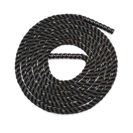 Amazon Basics Heavy Exercise Training Workout Battle Rope, 8.7 x 0.04 Meters, Black
