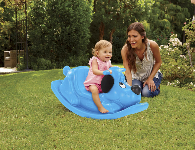 Cheval à Bascule Chiot Little Tikes - Bleu, Petit