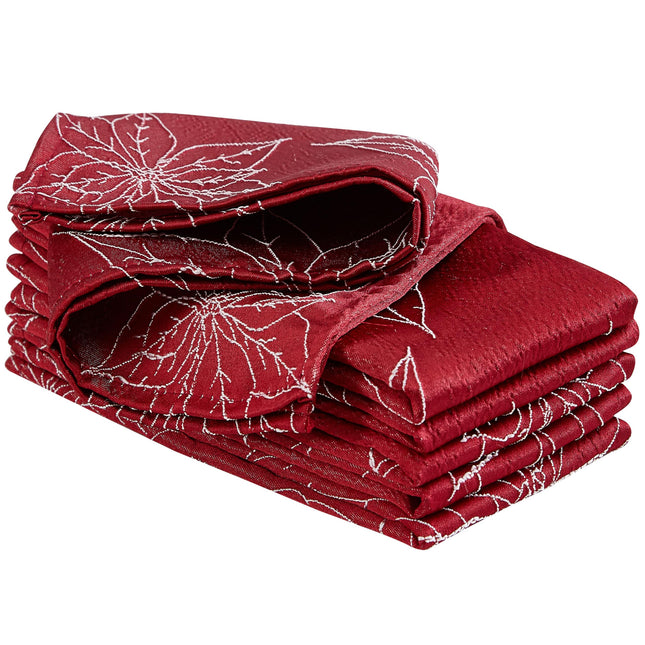 Laura Ashley Napkins Raised Woven Embroidered Jacq