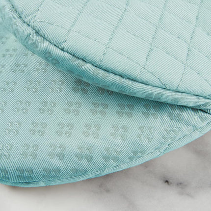 KitchenAid Asteroid Mini Oven Mitt 2-Pack Set, Mineral Water Aqua, 5.5"x8"