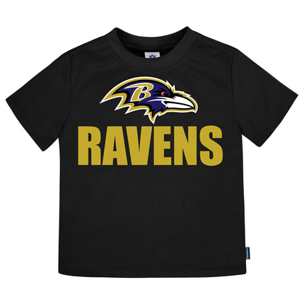 Gerber Unisex Baby NFL 3 Pack Short Sleeve Team Fan Tee Shirt