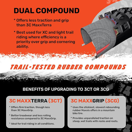 Maxxis Minion DHF EXO/TR 60 TPI Tubeless 26´´ X 2.30 MTB Tyre 26´´ x 2.30