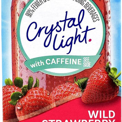 Crystal Light On The Go Wild Strawberry with Caffe