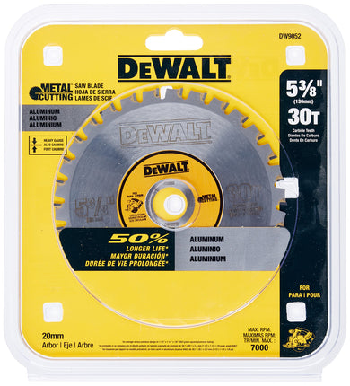 DEWALT DW9052 5-3/8-Inch 30 Tooth Aluminum and Non