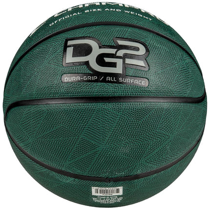 CHAMPRO Dura-Grip 230 Rubber Basketball, Women's Size 28.5, Forest Green