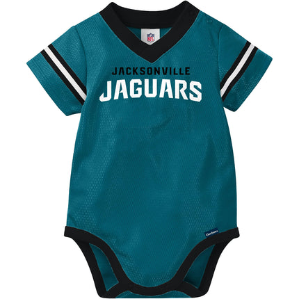 Gerber Unisex Baby Standard NFL Jersey Onesie Bodysuit, Team Color, 3-6 Months