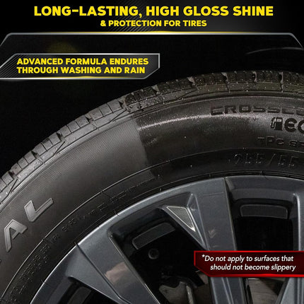Meguiar's G7516 Endurance Tire Gel - 16 oz. Premium Tire Gel for a Lasting Glossy Shine