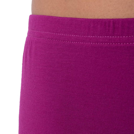 Conjunto de pijama de 2 piezas de Fruit of the Loom para mujer, camiseta de manga larga y pantalón, color Boysenberry, talla grande