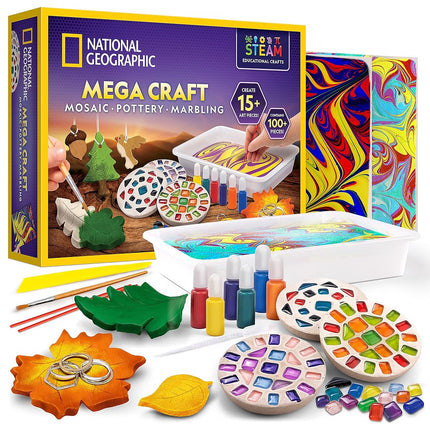 National Geographic Mega Arts and Crafts Kit for K