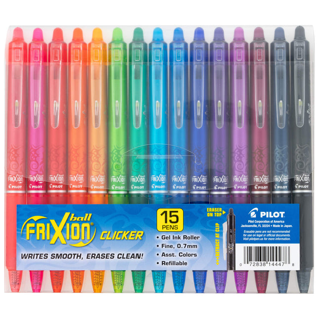 Pilot FriXion Clicker Erasable, Refillable & Retra