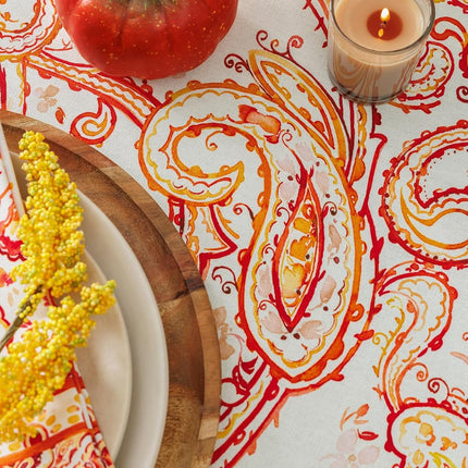 Maison d' Hermine Table Cloth Rectangle Table Reusable 100% Cotton 60"x120"