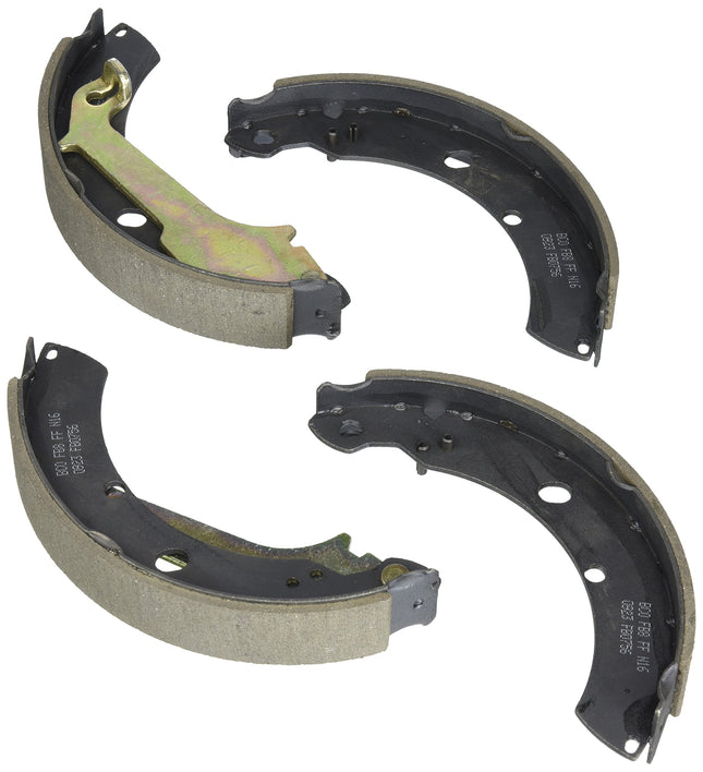 Bosch BS756 Blue Drum Brake Shoe Set for Nissan: 1
