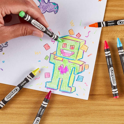 Crayons 24 CT. NEON