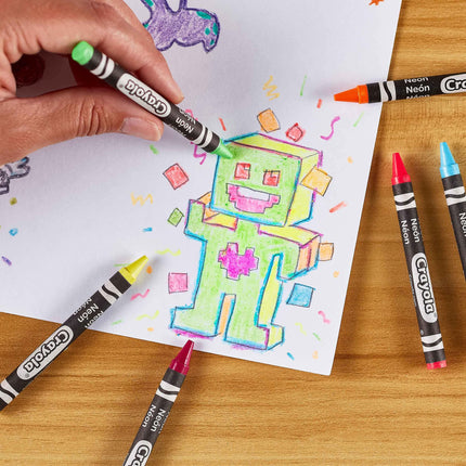 Crayons 24 CT. NEON