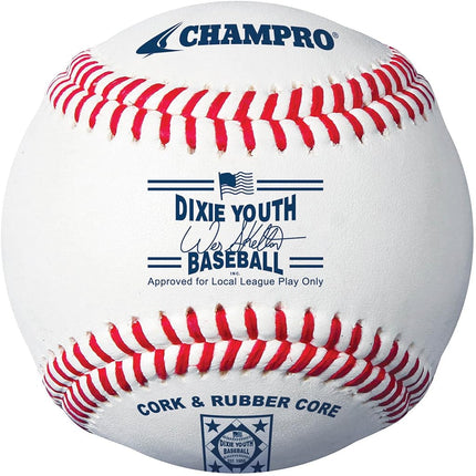 Champro Dixie Youth Baseball (White, 9-Inch)