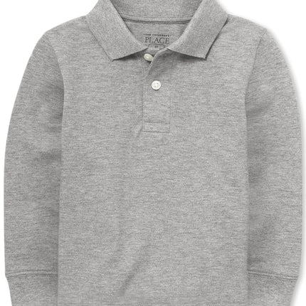 The Children's Place Baby Boys Long Sleeve Pique P