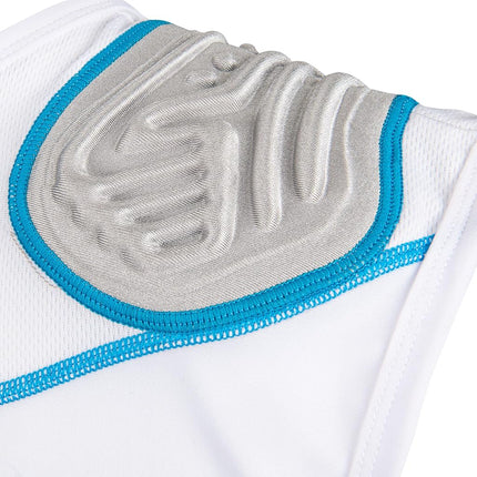 CHAMPRO Men's Bull Rush Football Compression Shirt with Integrated Pads