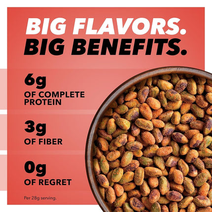 Wonderful Pistachios No Shells, Chili Roasted, 5.5 Ounce Resealable Pouch