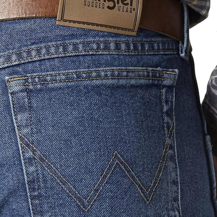 Wrangler Men's Relaxed Fit Jean, Antique Indigo, 34W / 29L