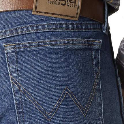 Wrangler Men's Relaxed Fit Jean, Antique Indigo, 34W / 29L