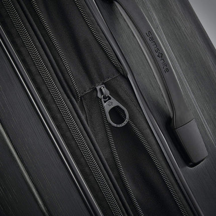 Samsonite Centric 2 Expandable Hardside Luggage Set with Dual Spinner Wheels, Black, Carry-on Spinner, Centric 2 Hardside Expandable Luggage with Spinners