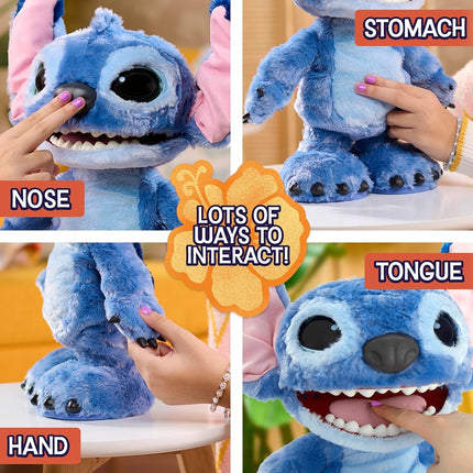 Just Play Ultimate Stitch Live Action Feature Plush