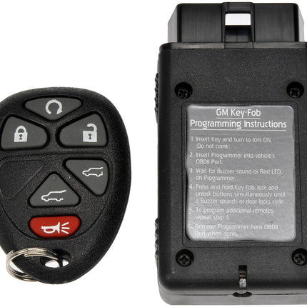 Dorman 99156 Keyless Entry Remote 6 Button Compatible with Select Chevrolet/GMC Models (OE FIX)