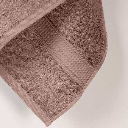 Superior Egyptian Cotton Pile Bath Towels, Ultra Soft Luxury Towel, Thick Plush Essentials, Absorbent Heavyweight, Guest Bath, Hotel, Resort, Spa, Pool, Bathroom, Shower Basics, Set of 2, Muted Mauve