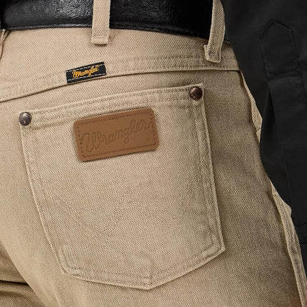 Wrangler Men's Cowboy Cut Original Fit Jean, Tan, 38x32