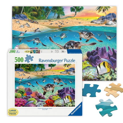 Ravensburger Race of The Baby Sea Turtles 500 Piec