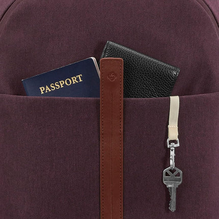 Samsonite Unisex - Adult Virtuosa Backpack Backpack (1 Pack), Merlot, One Size, Rucksack
