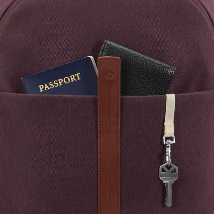 Samsonite Unisex - Adult Virtuosa Backpack Backpack (1 Pack), Merlot, One Size, Rucksack